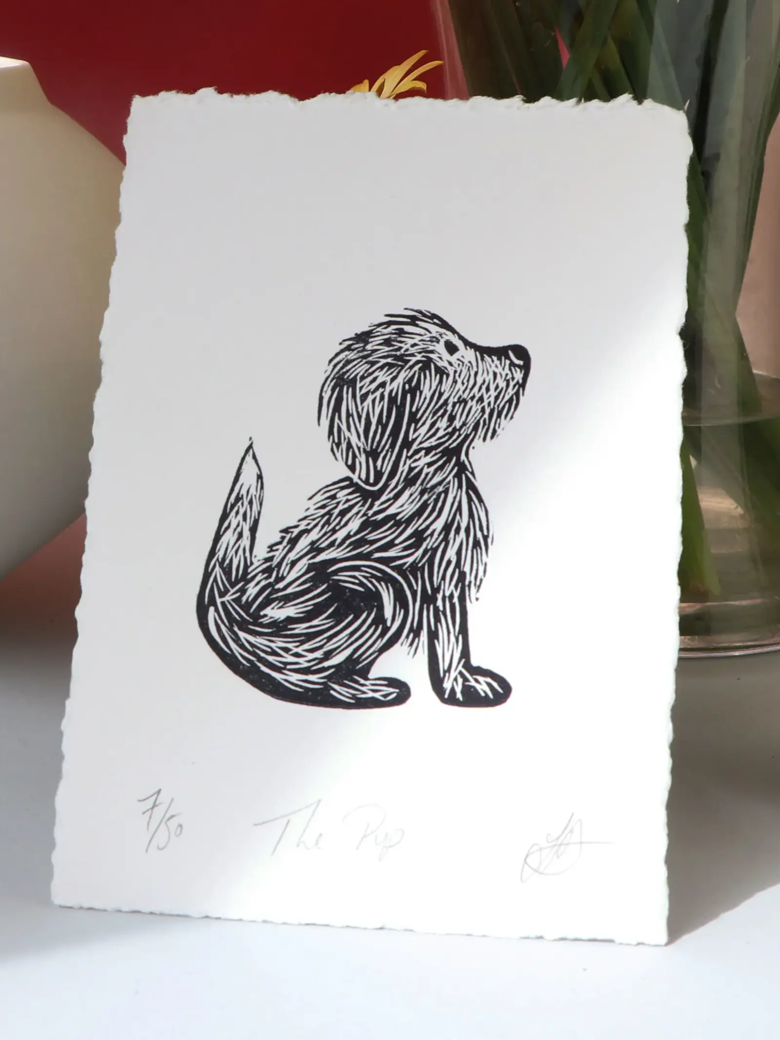the pup black print